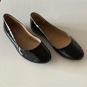 Mix No. 6 Shiny Black Women's Flats